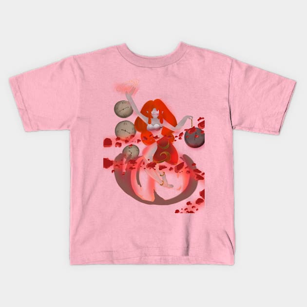 time Kids T-Shirt by dindafirstiana